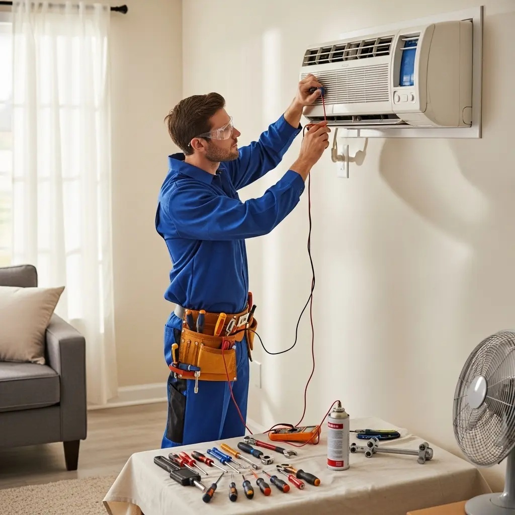 Soma Silverline Silverline klima gaz dolumu ve bakım – Enerji verimliliği artırıldı. - Teknik servis örneği
